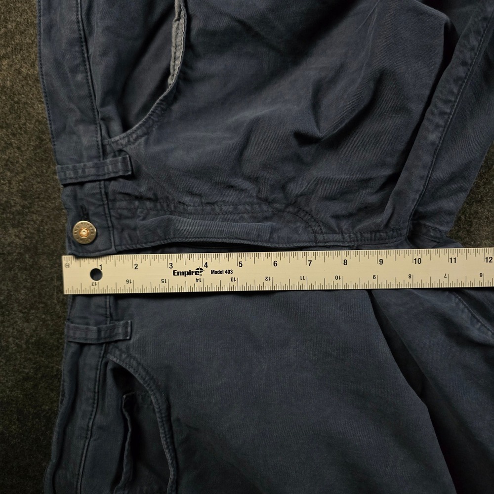 Flint & Tinder Straight Fit 365 Pants Navy Blue Cotton Stretch Chino Men's 34x32 - Picture 8 of 16